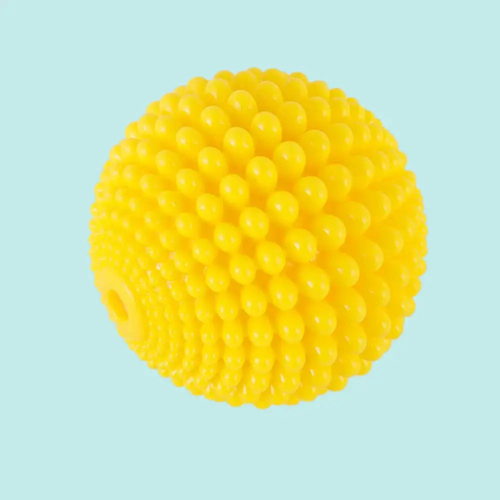 Pet Chew Toy Squeaky Corn Ball, Durable Dog Chewing Ball for Teeth Grinding & Cleaning, Puppy Boredom Relief Pet Supplies WLP Company