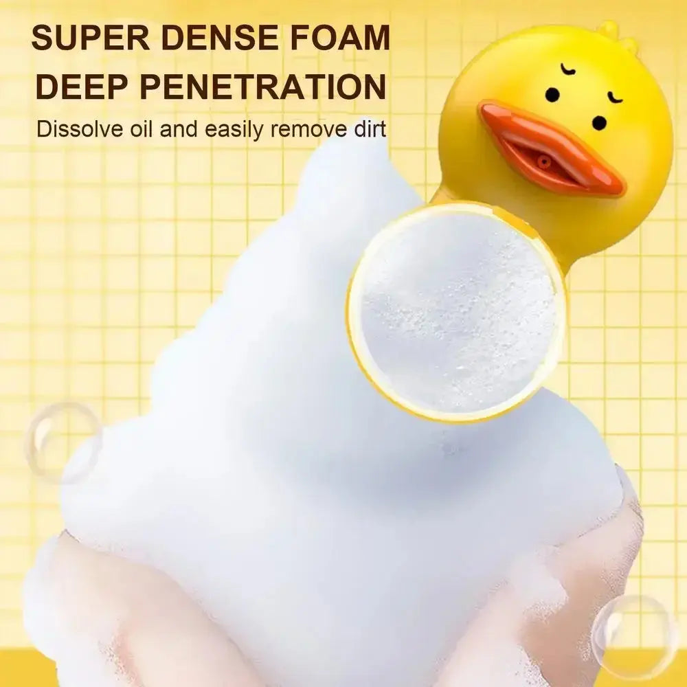 Electric Shampoo Foamer Pet Foaming Soap Dispenser Pets Bathing Bubbler Dog Shampoo Dispenser Shampoo Sprayer Little Yellow Duck WLP Company