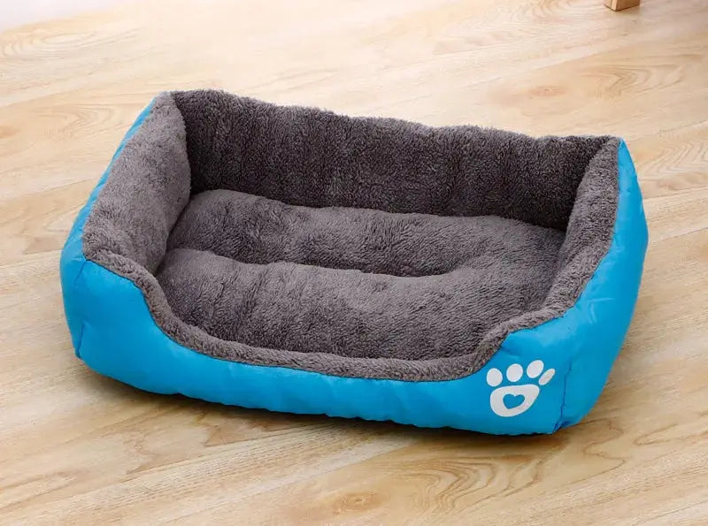 warm pet bed Waterproof Fleece Pet Bed - Ultimate Comfort for Your Furry Friend WLP Company