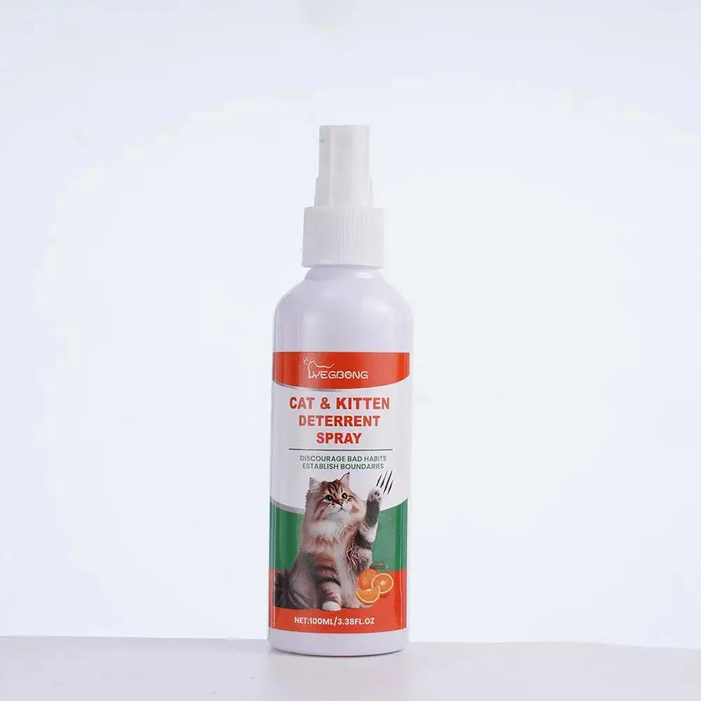 No Scratch Spray Repel Urinating Stop Sofa Chewing Gnawing Forbidden Area Natural Scratch Training Pet Training Liquid For Cats WLP Company
