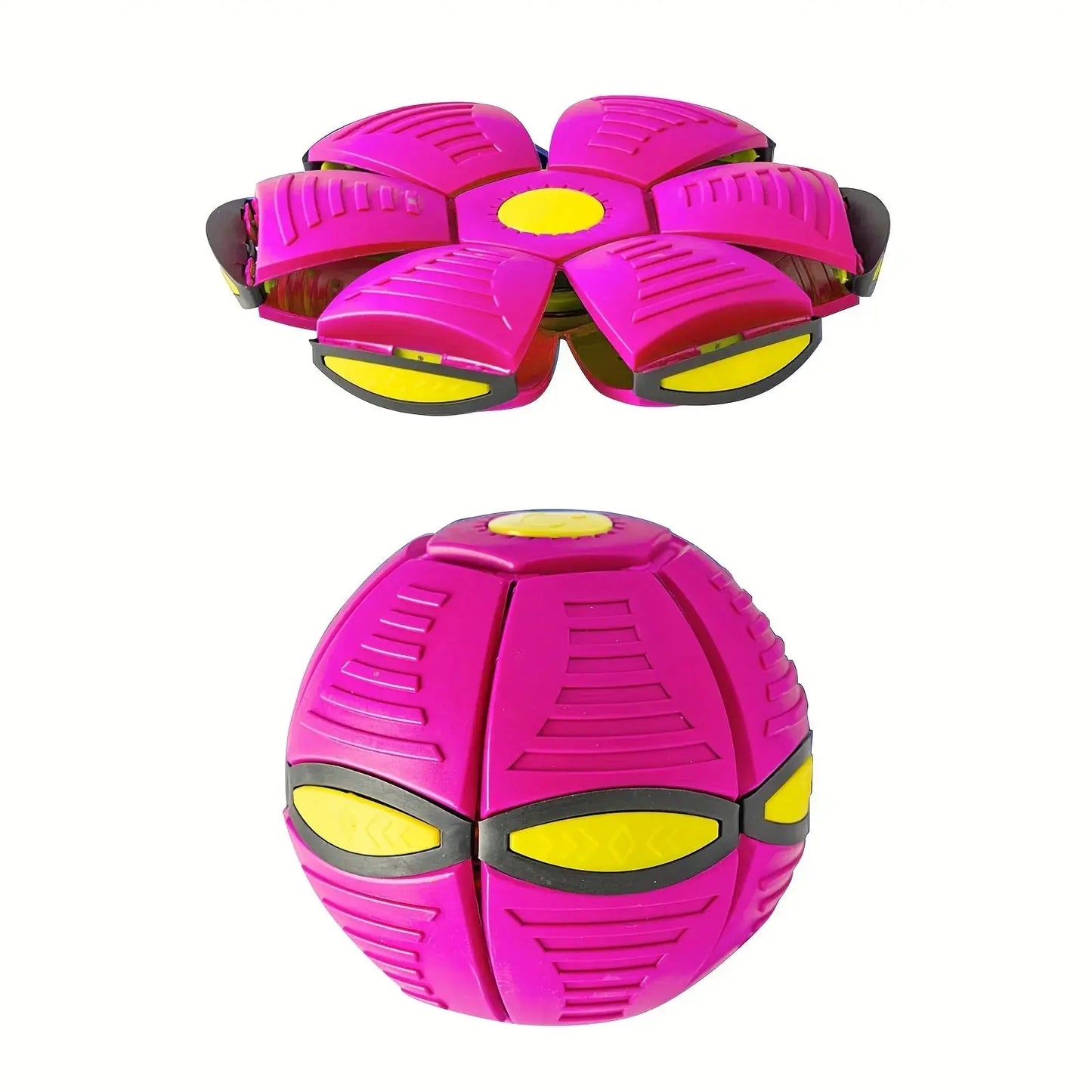 Flying Saucer Dog Toy Flying Saucer Bouncing Ball Is A Durable, Elastic and Fun Dog Pet Toy Suitable for Outdoor Activities and Exercise WLP Company