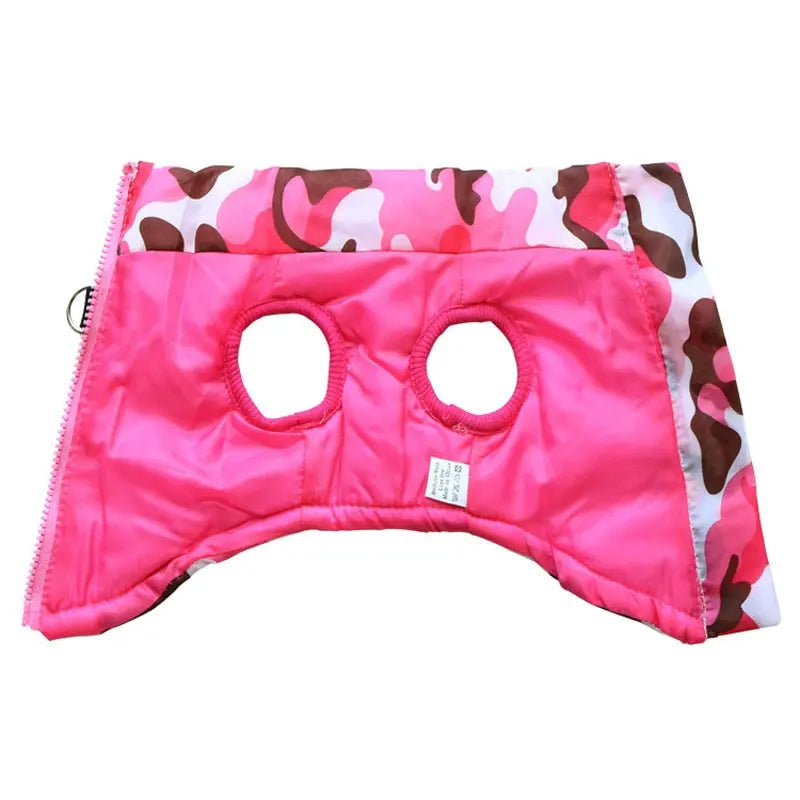 Sstylish dog coat tylish Warm Waterproof Camouflage Dog's Coat - Cotton & Down WLP Company