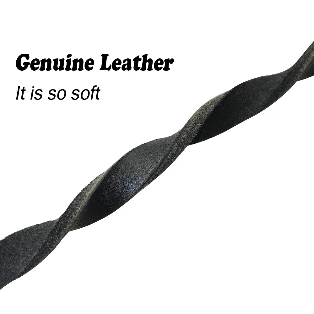 braided dog leash Braided Real Leather K9 Dog's Leash - Military Grade Premium Quality WLP Company