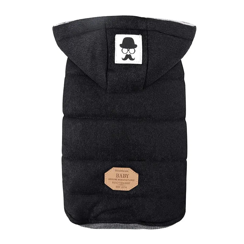 cute dog vest Comfortable Winter Hooded Dog's Vest - 100% Cotton Round Neck WLP Company