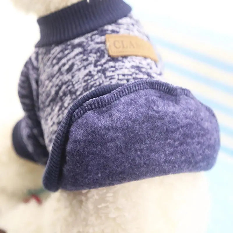 dog sweater Warm Cotton Melange Color Dog’s Sweater WLP Company