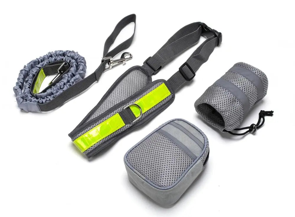 dog leash Hands Free Leash with Belt - Ultimate Comfort & Convenience WLP Company