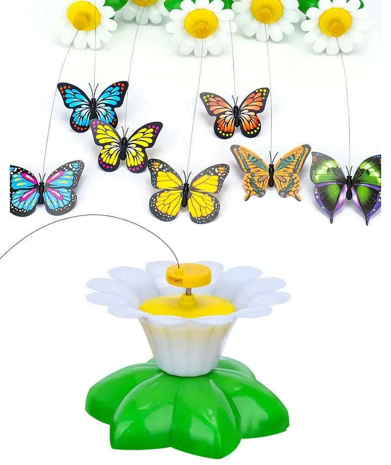 Electric Butterfly Toy Colorful Butterfly Toy for Pets WLP Company