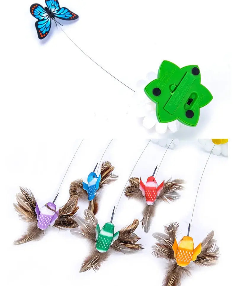Electric Butterfly Toy Colorful Butterfly Toy for Pets WLP Company