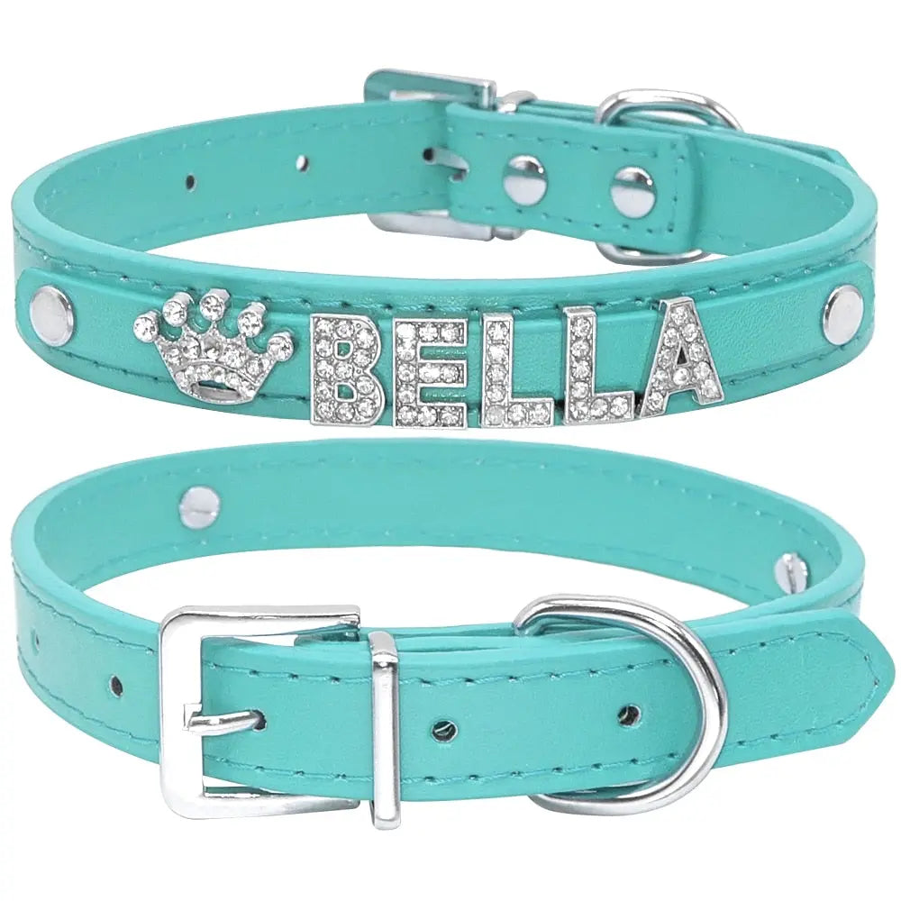dog collar Bella Crystal Collar WLP Company
