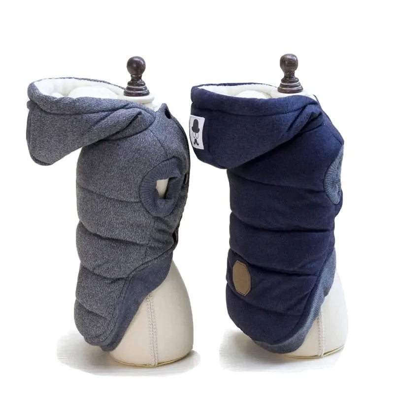 cute dog vest Comfortable Winter Hooded Dog's Vest - 100% Cotton Round Neck WLP Company