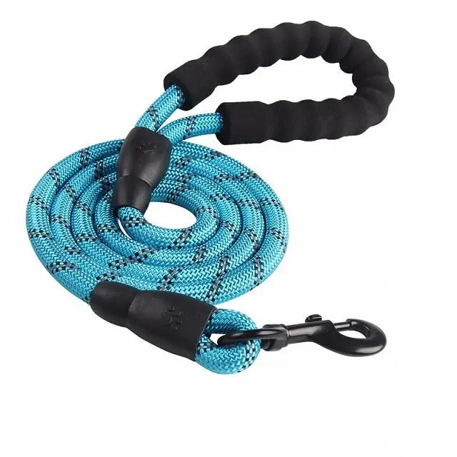 reflective dog leash Dogs Reflective Nylon Rope WLP Company