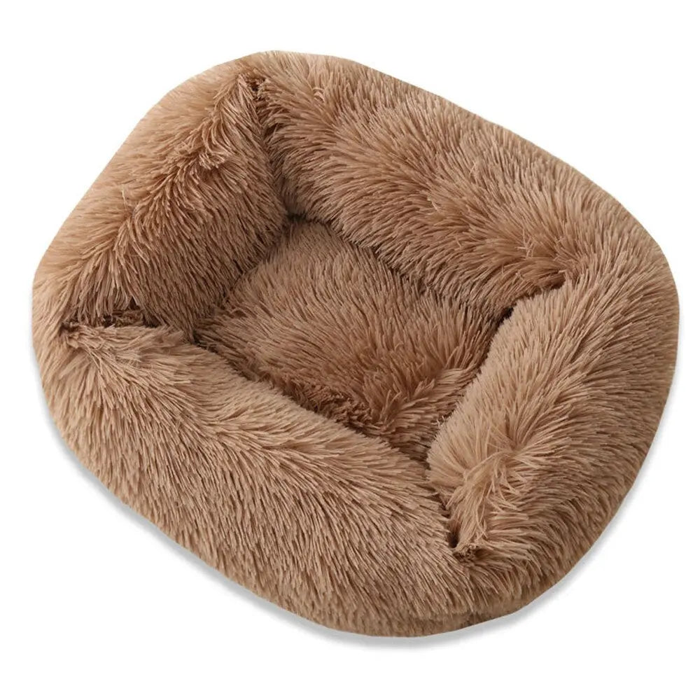 Dogs Long Plush Solid Bed WLP Company