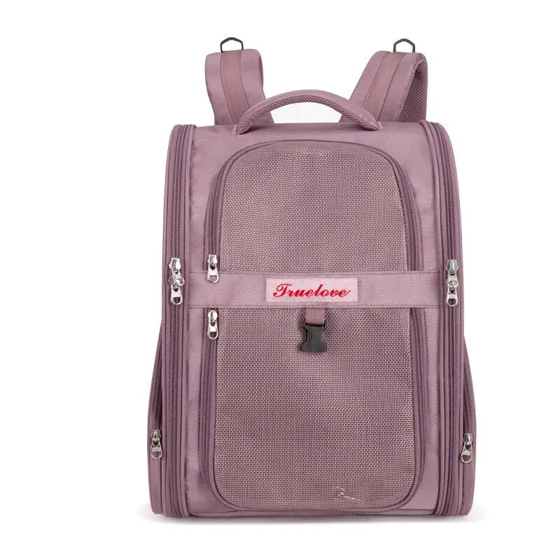 outdoor backpack for dogs Adventure Awaits: Outdoor Nylon Portable Backpack for Dogs WLP Company