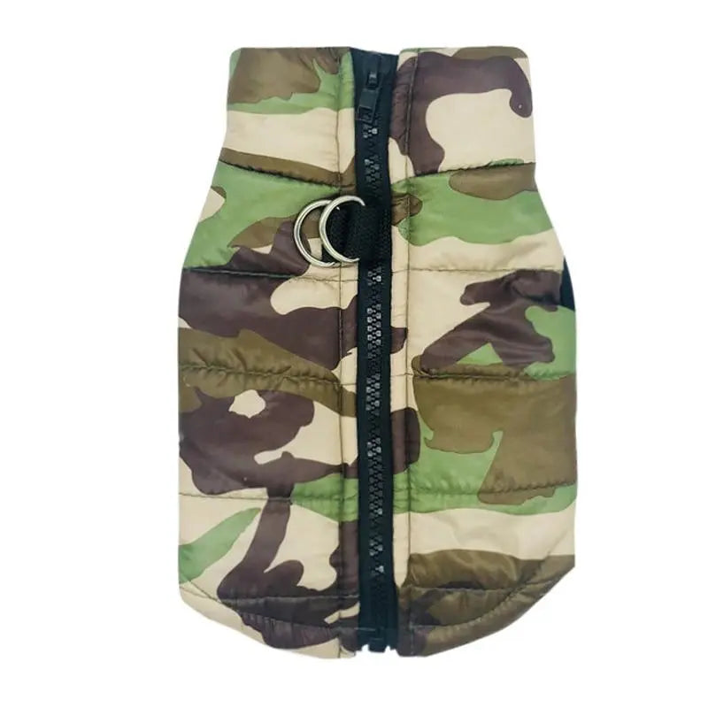 Sstylish dog coat tylish Warm Waterproof Camouflage Dog's Coat - Cotton & Down WLP Company