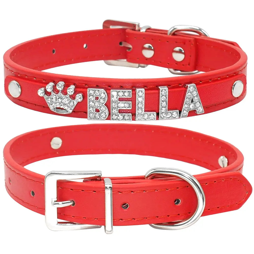 dog collar Bella Crystal Collar WLP Company