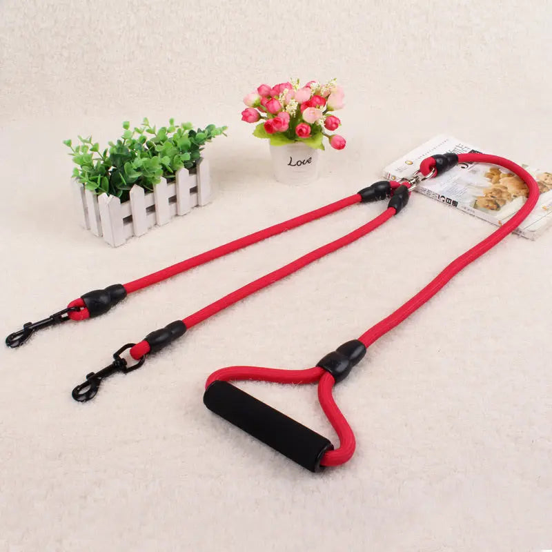 Adventure Awaits! Double Headed Traction Rope for Pets WLP Company