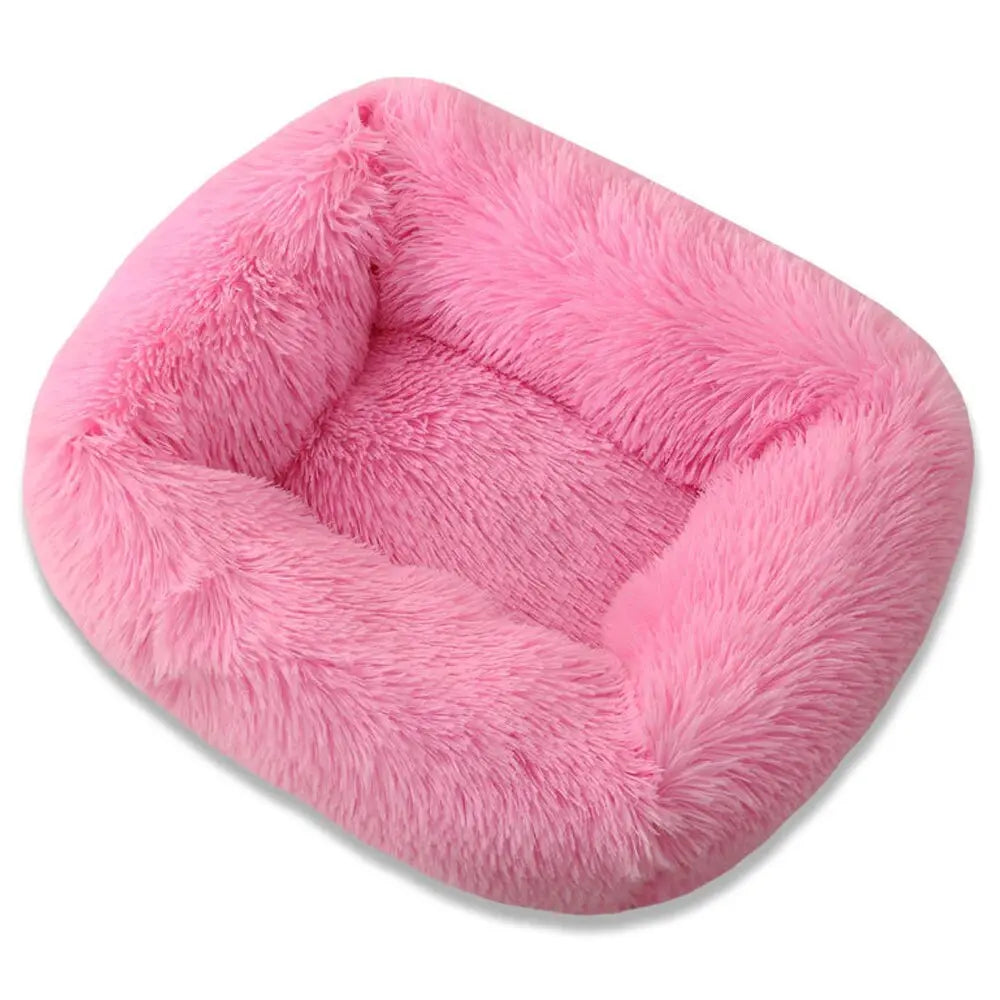 Dogs Long Plush Solid Bed WLP Company