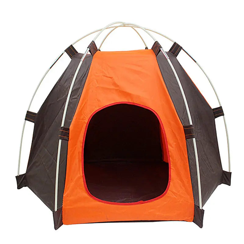 foldable pet tent Cozy Foldable Tent House for Pets - Portable Comfort WLP Company