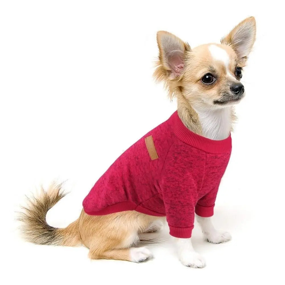 dog sweater Warm Cotton Melange Color Dog’s Sweater WLP Company