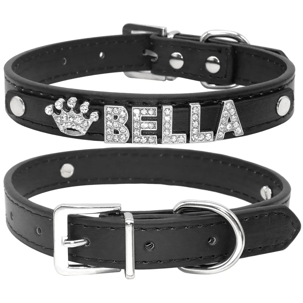 dog collar Bella Crystal Collar WLP Company