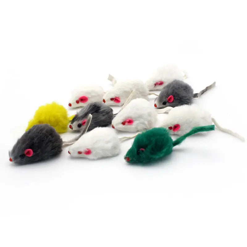 fur cat toys False Mice Toys For Cats WLP Company