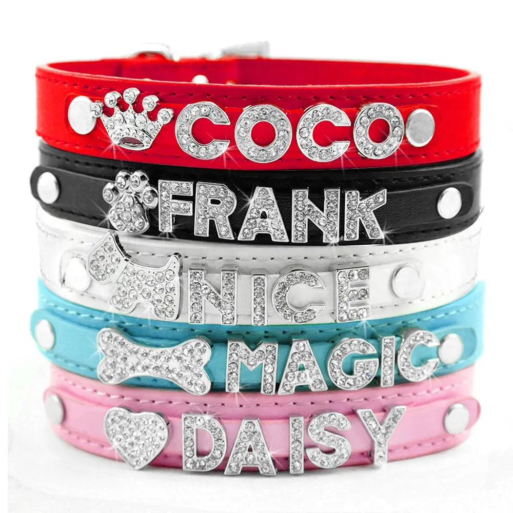 dog collar Bella Crystal Collar WLP Company