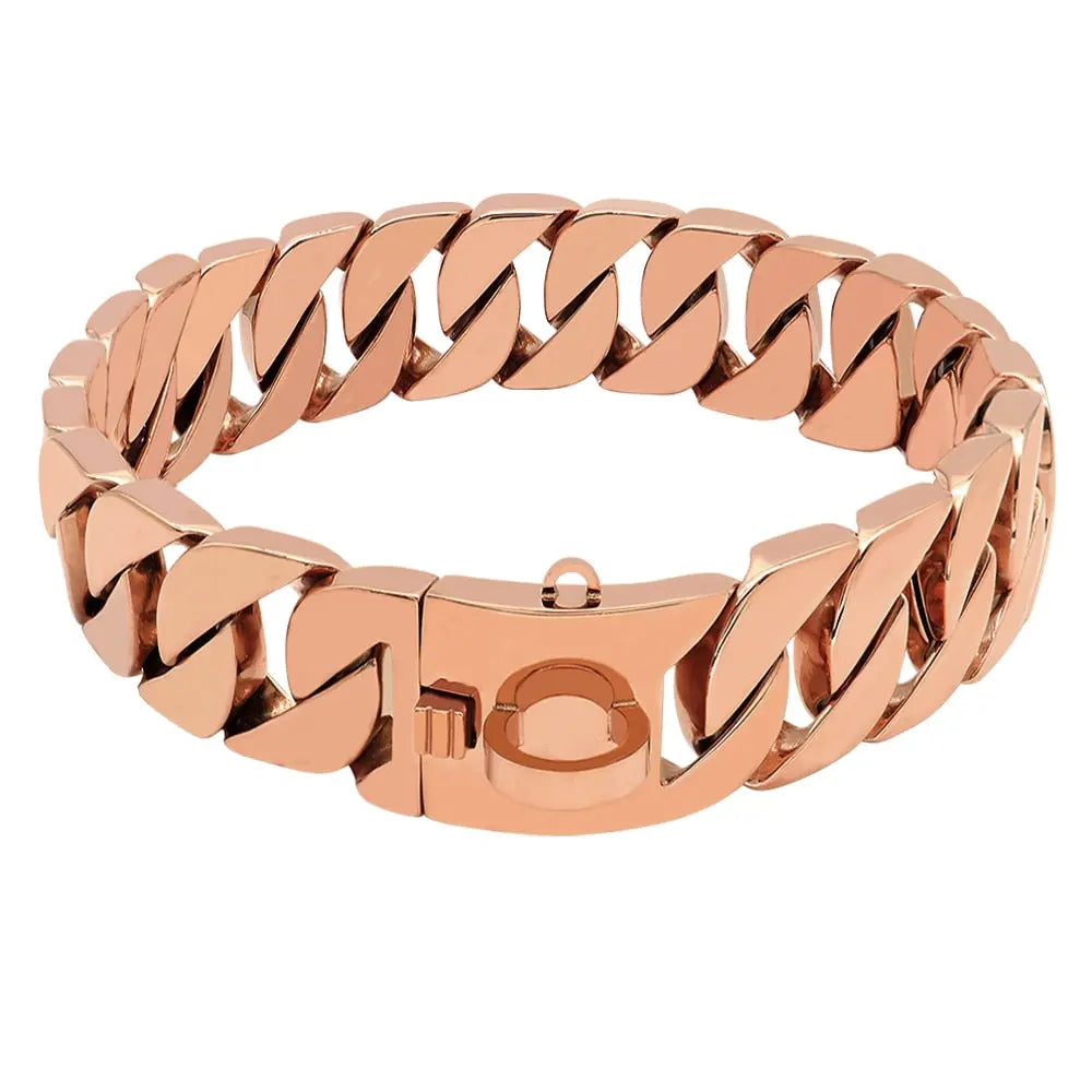 Strong Chain Styled Dog Collar WLP Company