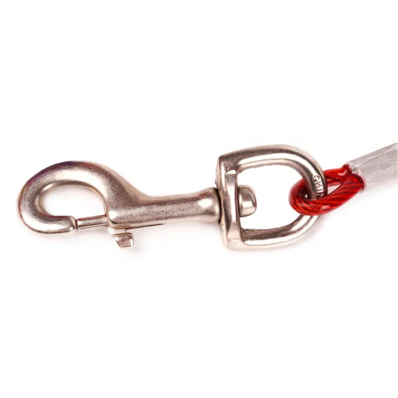 Outdoor Anti-Bite Tie Out Cable - Stainless Steel WLP Company