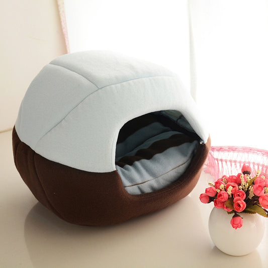 Dog's Foldable Soft Warm Bed - Ultimate Comfort & Convenience
