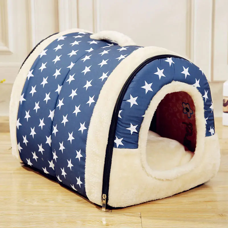 pet bed Collapsible Design Printed Warm Bed WLP Company