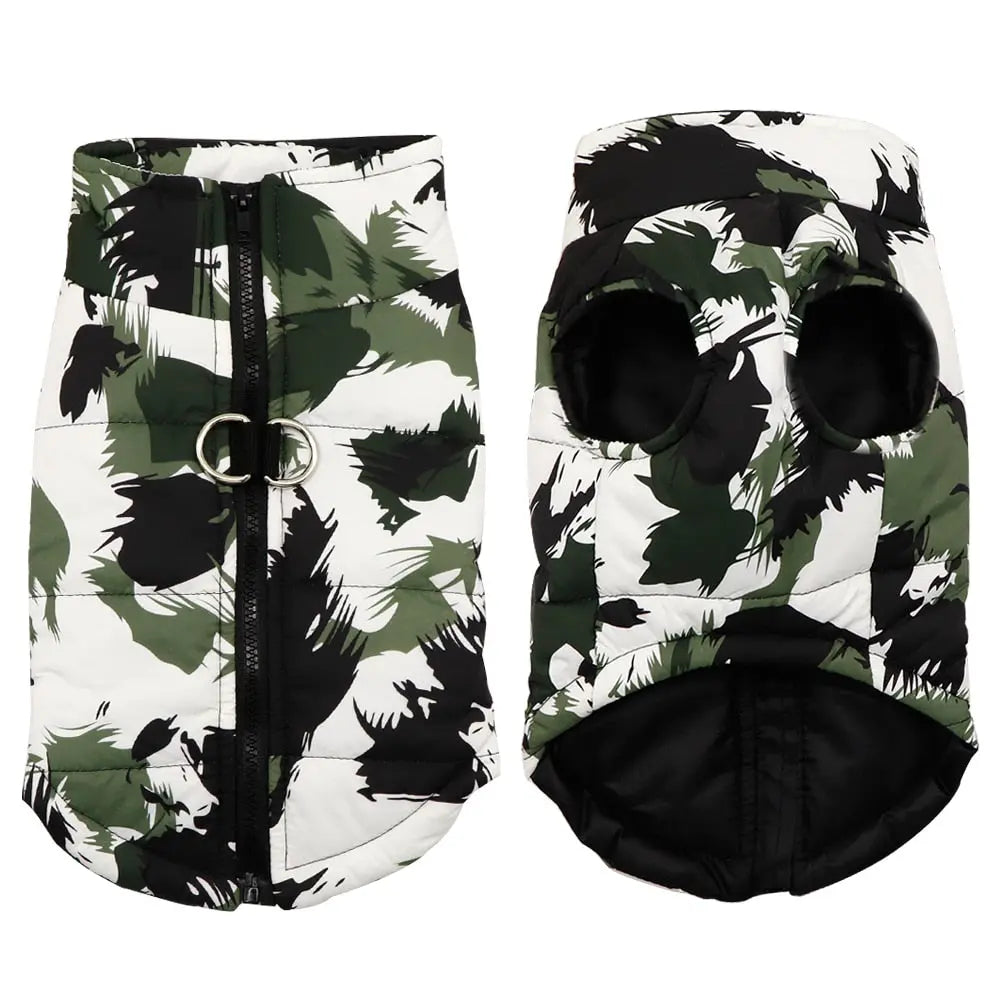 waterproof dog vest- Insulated Hoodie Design with Polyester WLP Company