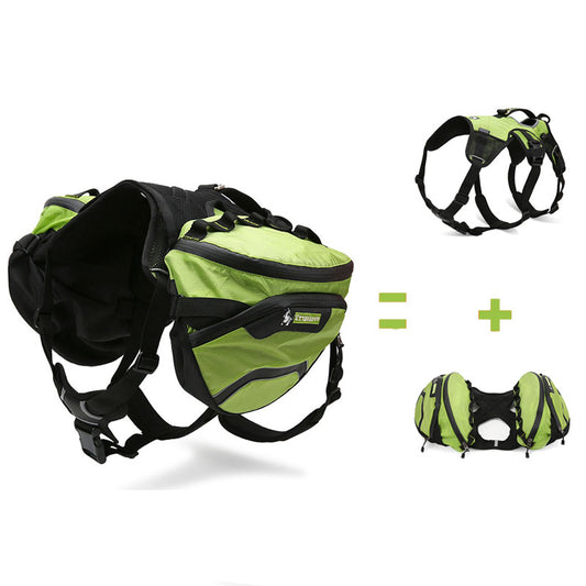 Dogs Waterproof Outdoor Backpack Harness - Adventure Ready