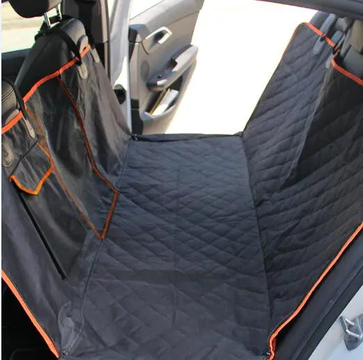 dog car seat cover Dog's Contrast Trim Car Seat Cover - Premium Protection & Style WLP Company