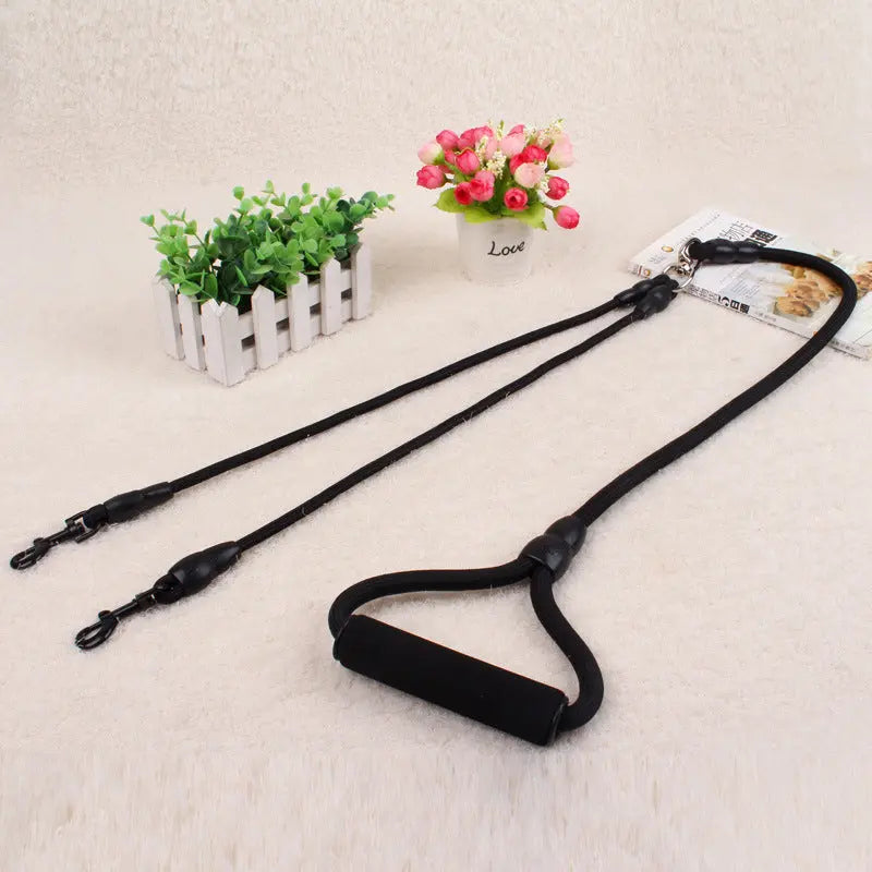 Adventure Awaits! Double Headed Traction Rope for Pets WLP Company