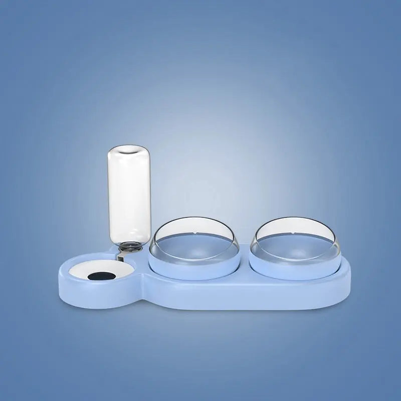 Triple Cat Bowl with Automatic Water Feeder WLP Company