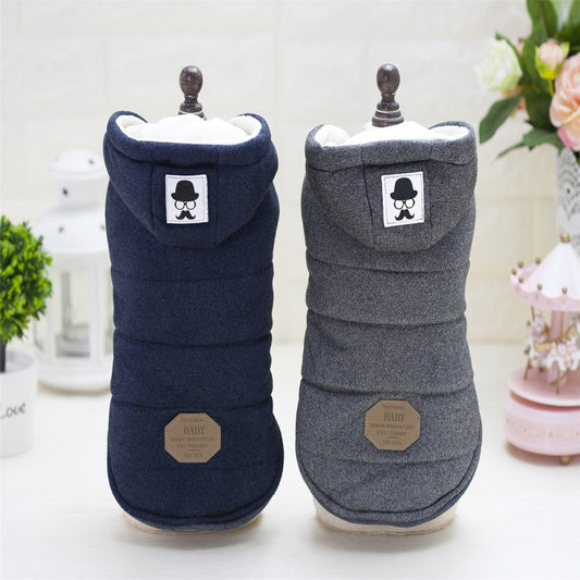 Warm & Stylish Thick Winter Dog Coat - Perfect for Cold Weather Adventures