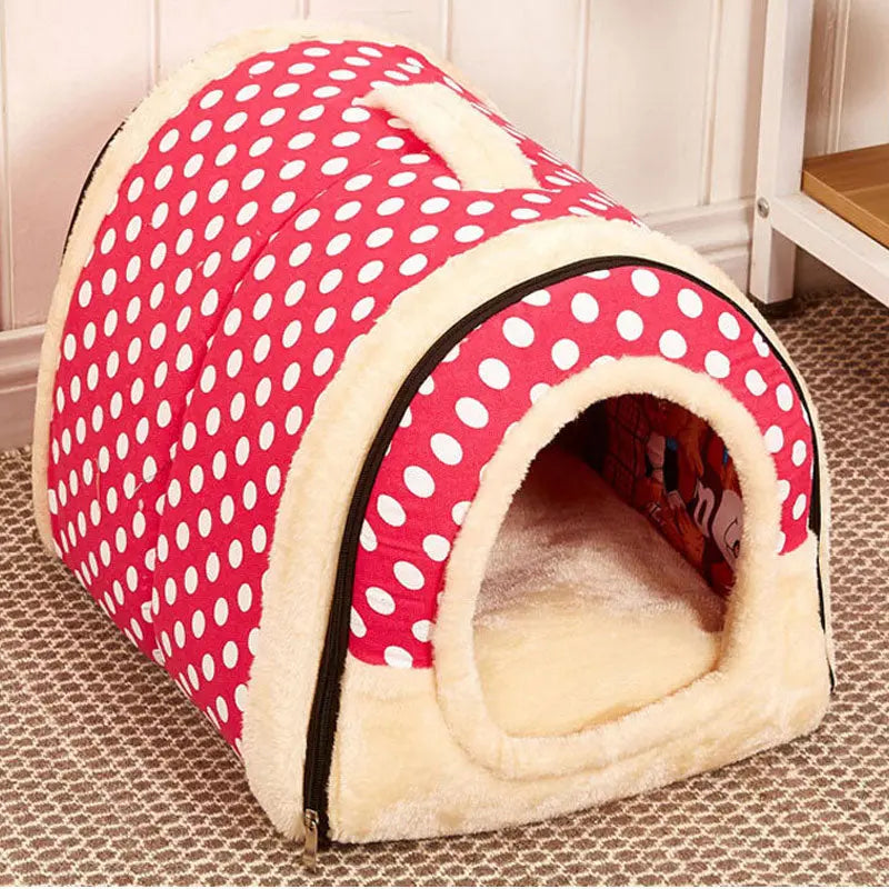 pet bed Collapsible Design Printed Warm Bed WLP Company