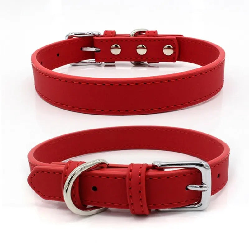 Stylish Solid Color Collar for Small Dogs - Perfect Accessory for Your Pet WLP Company