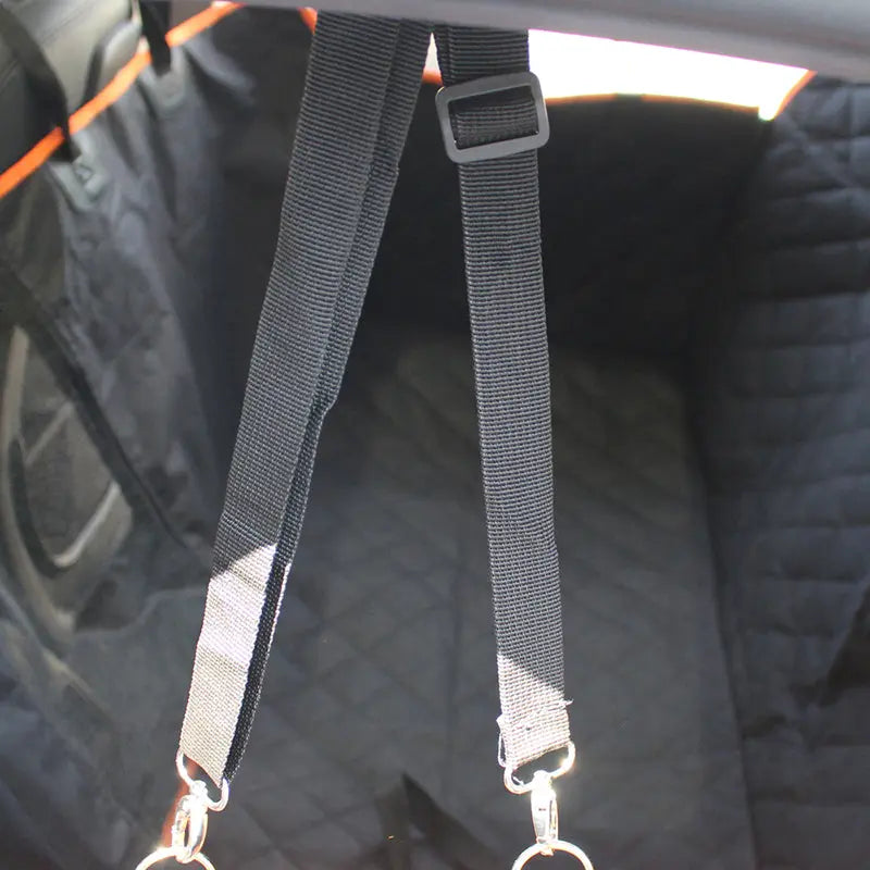 dog car seat cover Dog's Contrast Trim Car Seat Cover - Premium Protection & Style WLP Company