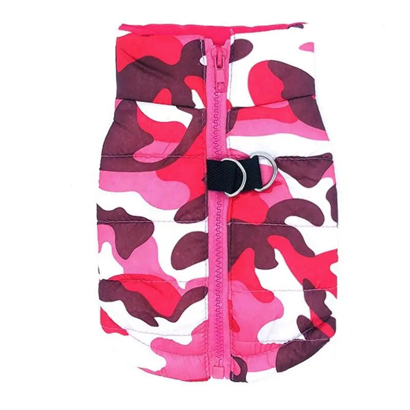 Sstylish dog coat tylish Warm Waterproof Camouflage Dog's Coat - Cotton & Down WLP Company
