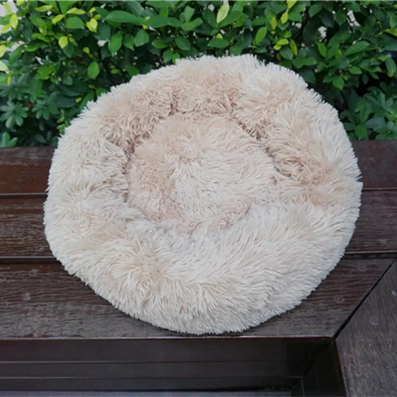 plush dog bed Long Plush Bed for Dogs WLP Company