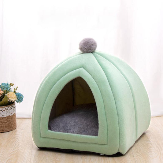 Cats Sleeping House Bed - Cozy Enclosed Sanctuary for Your Feline