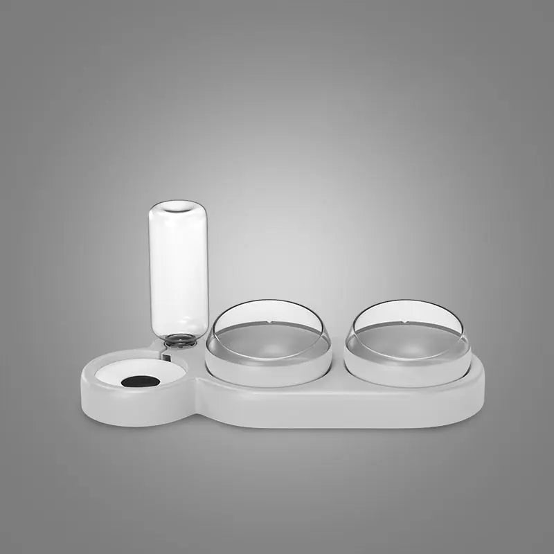 Triple Cat Bowl with Automatic Water Feeder WLP Company