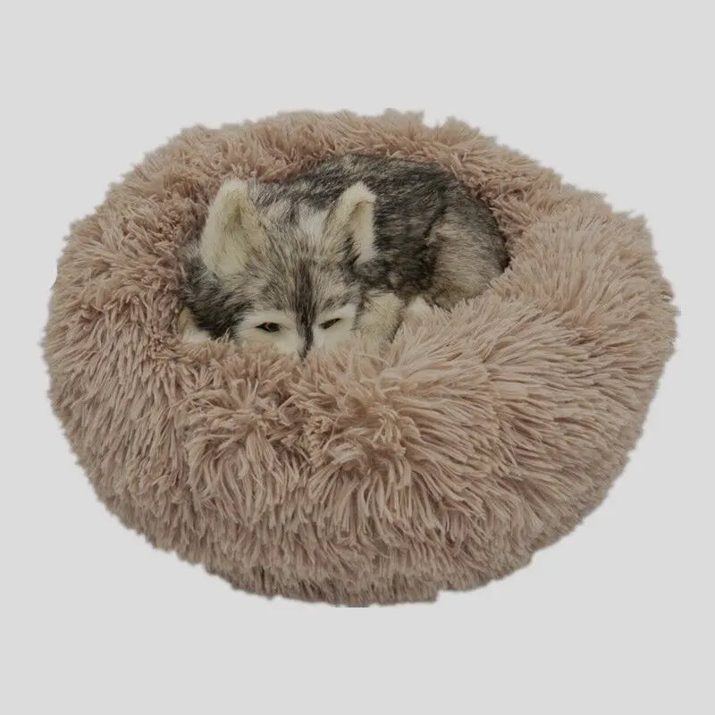 plush dog bed Long Plush Bed for Dogs WLP Company