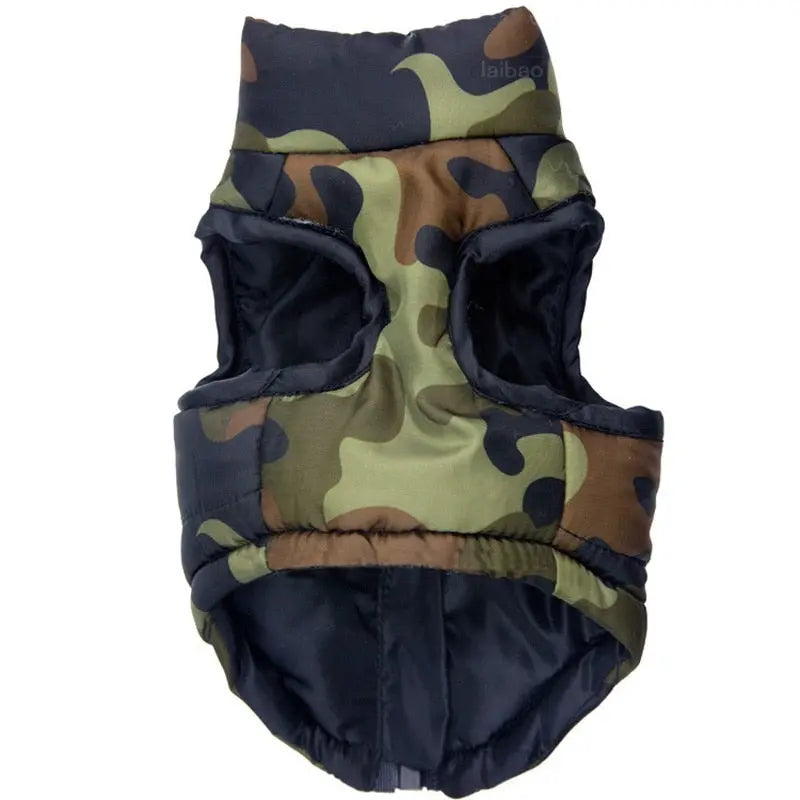 Sstylish dog coat tylish Warm Waterproof Camouflage Dog's Coat - Cotton & Down WLP Company