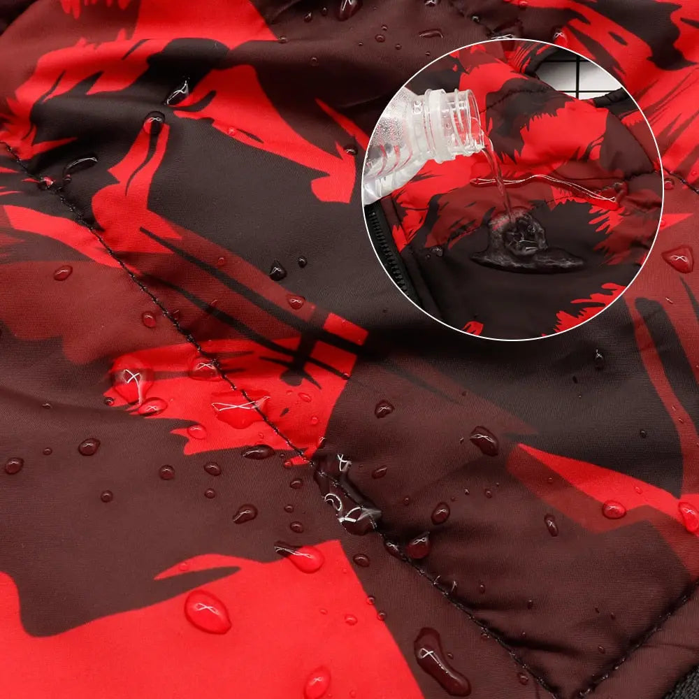 waterproof dog vest- Insulated Hoodie Design with Polyester WLP Company