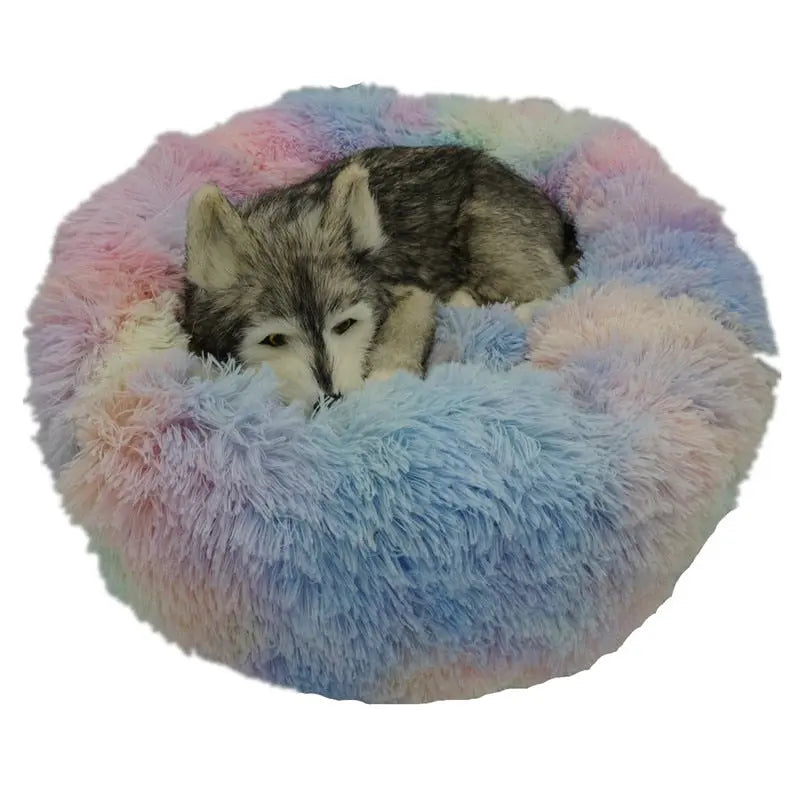 plush dog bed Long Plush Bed for Dogs WLP Company