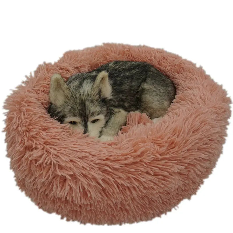 plush dog bed Long Plush Bed for Dogs WLP Company