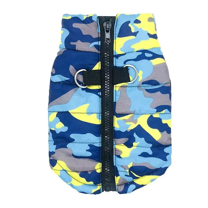 Sstylish dog coat tylish Warm Waterproof Camouflage Dog's Coat - Cotton & Down WLP Company