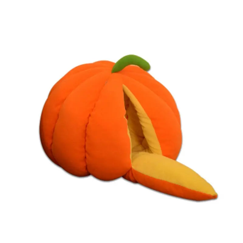 cat nest  Y Deep Sleep Pumpkin Nest Semi-Enclosed WLP Company